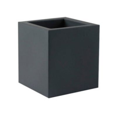 Elho-pot-zwart-vierkant